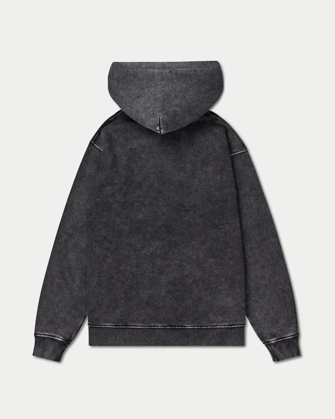 Męska Signature bluza z kapturem w charakterystycznym stylu „washed” o oversize’owym kroju Męska Signature bluza z kapturem w charakterystycznym stylu „washed” o oversize’owym kroju