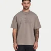 Męska Signature koszulka oversize z efektem sprania Męska Signature koszulka oversize z efektem sprania