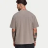 Męska Signature koszulka oversize z efektem sprania Męska Signature koszulka oversize z efektem sprania