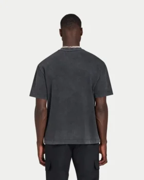 Męska Signature koszulka oversize z efektem sprania Męska Signature koszulka oversize z efektem sprania