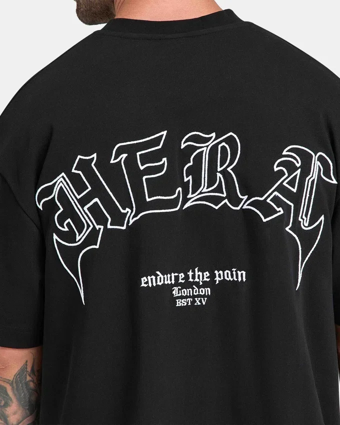 Męski oversize T-shirt Endure z grubej tkaniny Męski oversize T-shirt Endure z grubej tkaniny