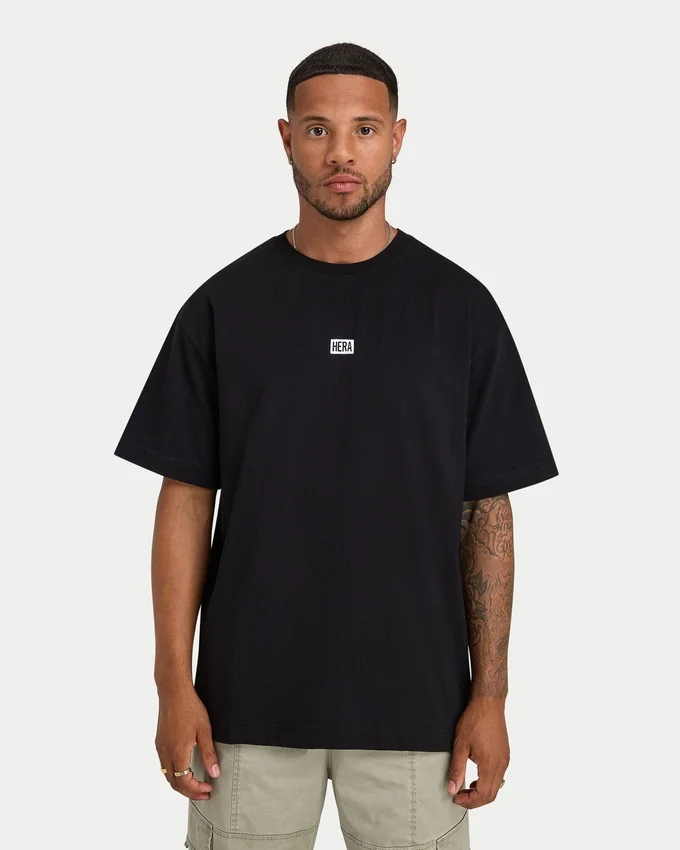 Męski T-shirt Collective – czarna Męski T-shirt Collective – czarna