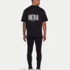 Męski T-shirt oversize – czarny Męski T-shirt oversize – czarny