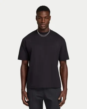 Męski T-shirt oversize w stylu wyścigowym