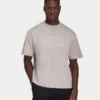 Męski T-shirt oversize z logo Męski T-shirt oversize z logo