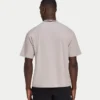 Męski T-shirt oversize z logo Męski T-shirt oversize z logo