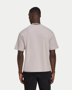 Męski T-shirt oversize z logo Męski T-shirt oversize z logo