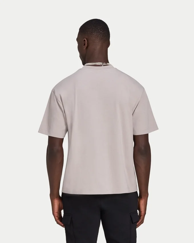 Męski T-shirt oversize z logo Męski T-shirt oversize z logo