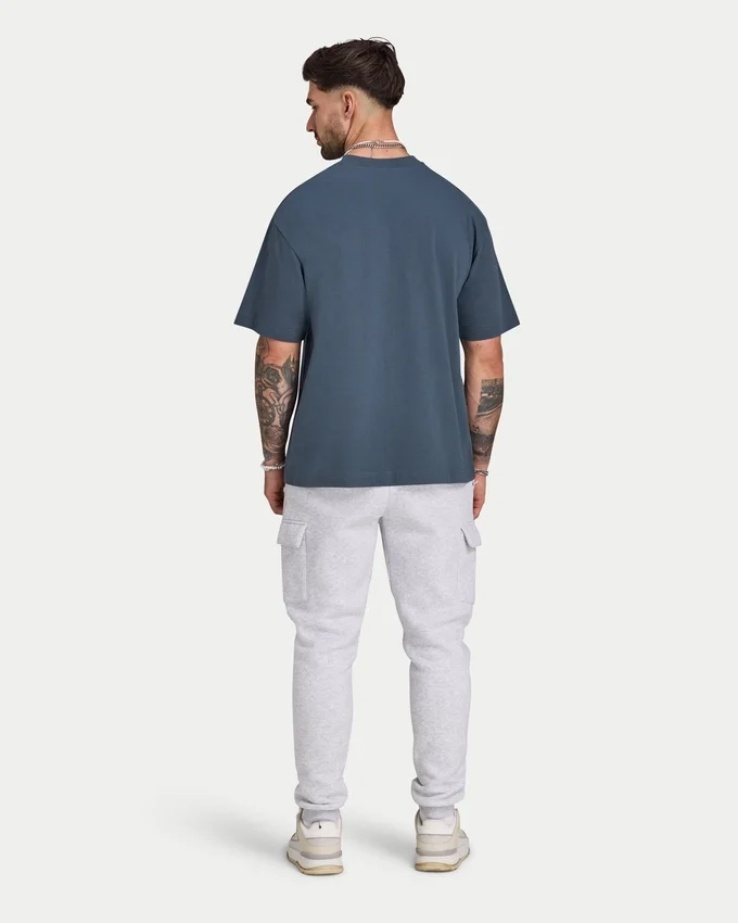 Męski T-shirt oversize z logo Męski T-shirt oversize z logo