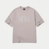 Męski T-shirt oversize z logo Męski T-shirt oversize z logo