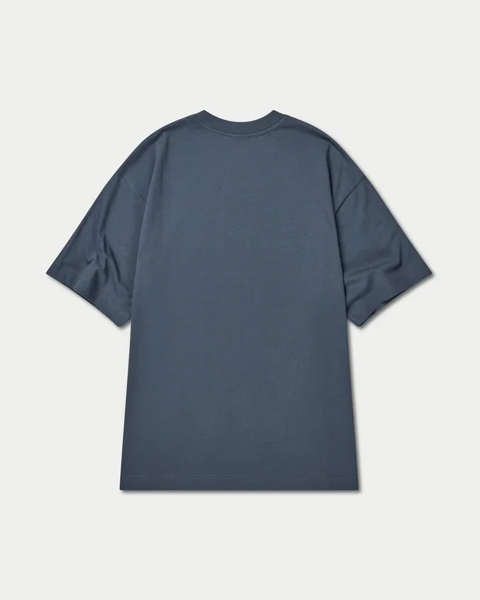 Męski T-shirt oversize z logo Męski T-shirt oversize z logo