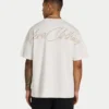 Męski T-shirt oversize z nadrukiem Męski T-shirt oversize z nadrukiem