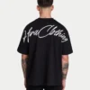 Męski T-shirt oversize z nadrukiem Męski T-shirt oversize z nadrukiem