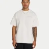 Męski T-shirt oversize z nadrukiem Męski T-shirt oversize z nadrukiem