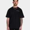 Męski T-shirt oversize z nadrukiem Męski T-shirt oversize z nadrukiem