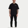 Męski T-shirt oversize z nadrukiem Męski T-shirt oversize z nadrukiem