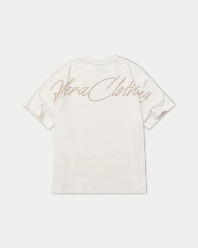 Męski T-shirt oversize z nadrukiem Męski T-shirt oversize z nadrukiem