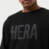 Męski T-shirt z długim rękawem z logo – czarna Męski T-shirt z długim rękawem z logo – czarna
