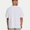 Męski T-shirt z nadrukiem „Label” – biały Męski T-shirt z nadrukiem „Label” – biały