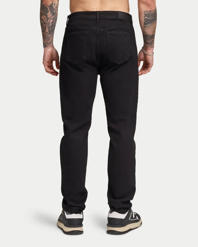 Męskie Denim o luźnym kroju – czarne Męskie Denim o luźnym kroju – czarne