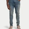 Męskie dżinsy o kroju slim fit – kolor blue sand Męskie dżinsy o kroju slim fit – kolor blue sand