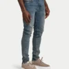 Męskie dżinsy o kroju slim fit – kolor blue sand Męskie dżinsy o kroju slim fit – kolor blue sand