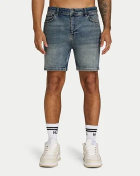 Męskie szorty slim fit – Blue Sand