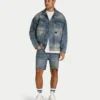 Męskie szorty slim fit – Blue Sand