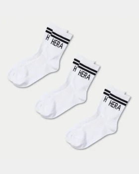 Skarpety unisex z logo – opakowanie zawierające 3 pary