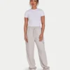 Spodnie cargo damskie | Studio Cargo Pant – kolor kamienny
