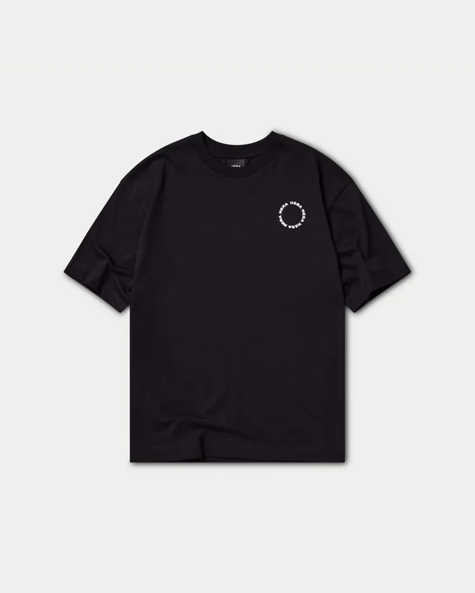 T-shirty męskie | T-shirt oversize „Motion” – czarna T-shirty męskie | T-shirt oversize „Motion” – czarna